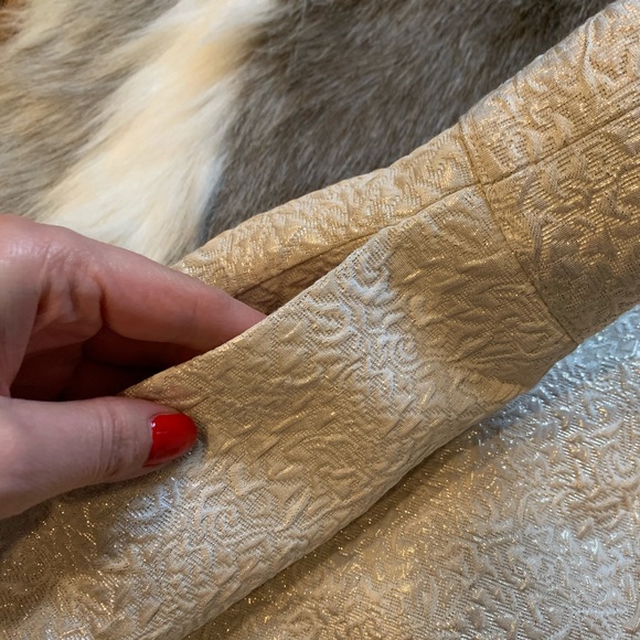 FRENCHI gold shimmery skirt - Picture 4 of 8